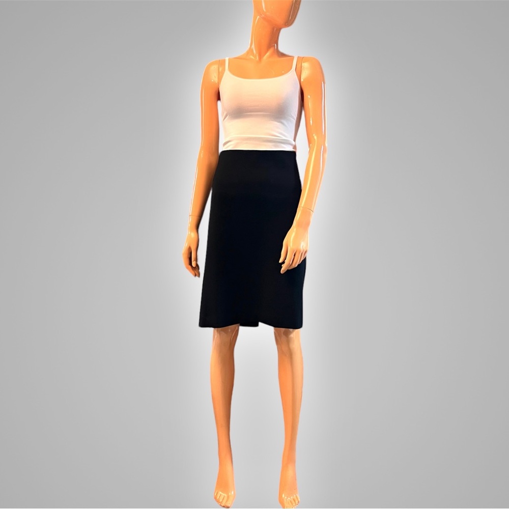 CHAUS Classic Knit Pencil Skirt Plus Size